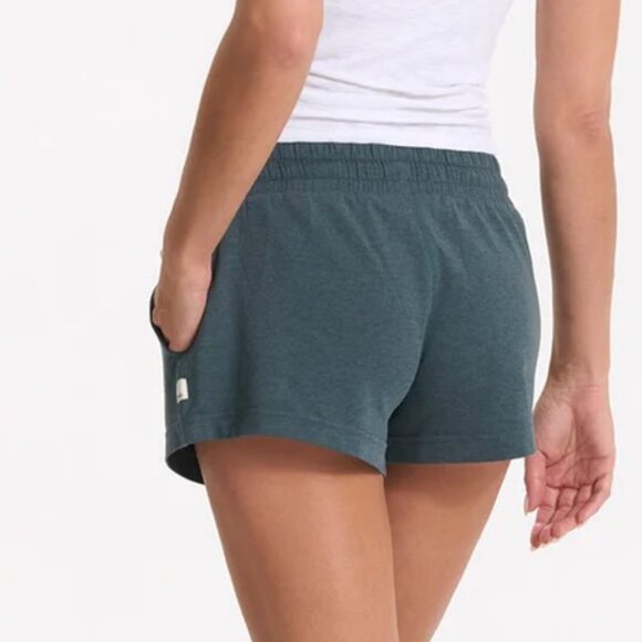 Vuori Halo Performance Short Women's DreamKnit™ Shorts, Heather Green, Medium - Picture 2 of 11
